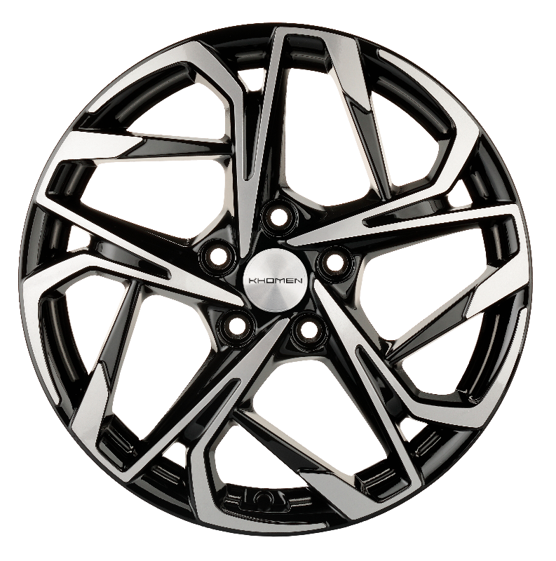 диски KHOMEN KHW1716 (17 ZV i40) 7,0xR17 5x114,3 67,1 45 BLACK-FP